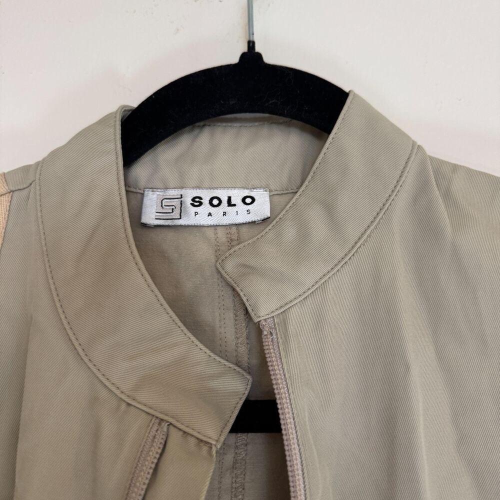 Vintage Solo Paris Lightweight Trench Coat